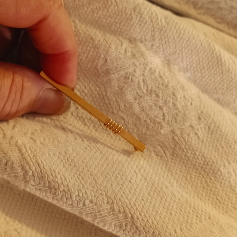 Vintage Monet Bar Brooch Tie Pin